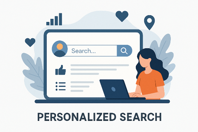 パーソナライズド検索のイメージ画像